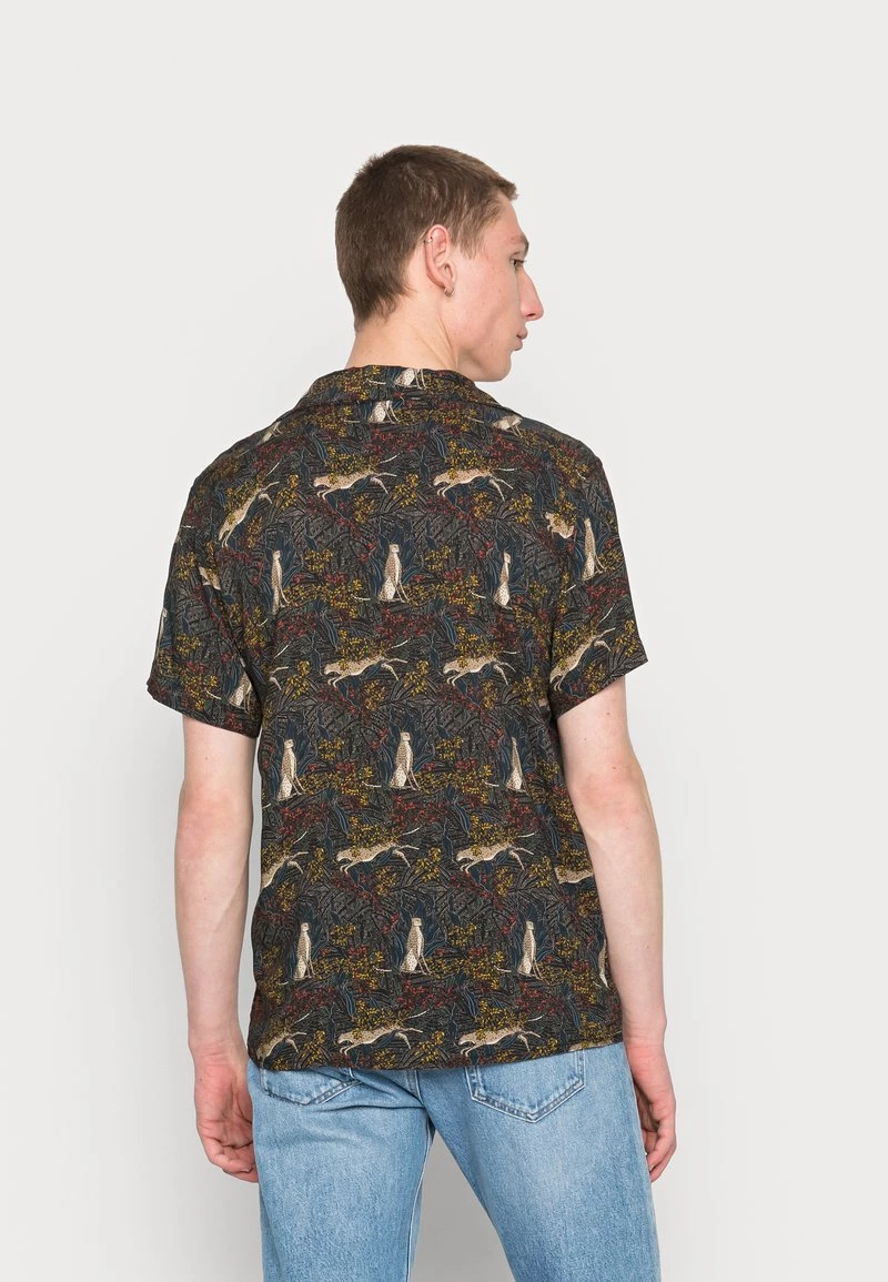 Kaotiko CAMISA CHEETAH UNISEX - Hemd - Navy 5 Kaotiko CAMISA CHEETAH UNISEX - Hemd - Navy – Bild 3