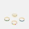 Fire & Glory SAKKA 4 PACK - Ring - Gold-coloured/multi - Damen 2 Fire & Glory SAKKA 4 PACK - Ring - Gold-coloured/multi - Damen -Kaotikoire Magasin d87ad3d01e944cbe826d1379e4ff3838
