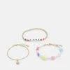 Fire & Glory - Damen FGBEE BRACELET 3 PACK - Armband - Gold-coloured/multi -Kaotikoire Magasin d96c5de8edf54e26a96c66e0df8ea087