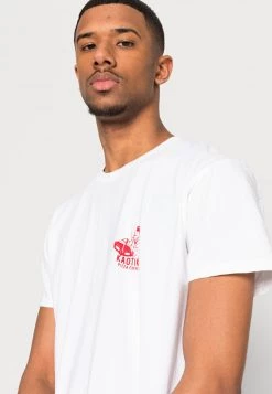 Kaotiko WASHED BELLA CIAO - T-Shirt Print - White - Unisex -Kaotikoire Magasin da74f54ba1fb4f2aab33fcf8ef6a8df2