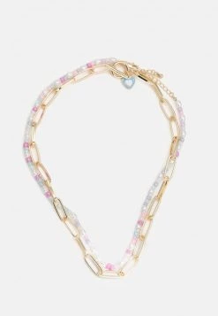 Fire & Glory - Damen JIKA COMBI NECKLACE 2 PACK - Halskette - Gold-coloured