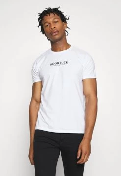 Kaotiko UNISEX GOOD LUCK - T-Shirt Print - White -Kaotikoire Magasin dde32515460a431a91872f8fd6b06d22