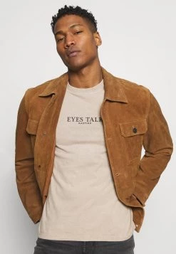 Kaotiko EYES TALK UNISEX - T-Shirt Print - Stone -Kaotikoire Magasin de089a7679064bcaaf39fcd68bb71463