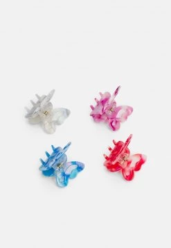 Fire & Glory - Damen HULU HAIRSHARK 4 PACK - Haar-Styling-Accessoires - Little Boy Blue/candy Pink/bright White/flame Scarlet -Kaotikoire Magasin de993458d9ba4218a166724bff0354a9