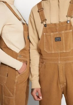 Kaotiko PETO NUT - Latzhose - Brown - Unisex -Kaotikoire Magasin df1ba9b6164745efb71a7d3916e4de41