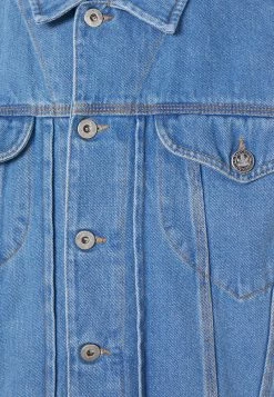 Kaotiko JACKET VINTAGE ETERNAL UNISEX - Jeansjacke - Blue -Kaotikoire Magasin df69876603d14f93840a202c686a7bb0