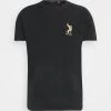 Kaotiko WASHED ETERNAL LION - T-Shirt Print - Black - Herren -Kaotikoire Magasin dfbe48238926416f8ebe1f2658b66bb2