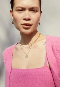 Fire & Glory - Damen COMBI NECKLACE - Halskette - Gold-coloured