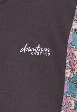 Kaotiko CREW BRUCE UNISEX - Sweatshirt - Grey/prusia -Kaotikoire Magasin e37cd843bc2b493f9bb00c6514a64cc4