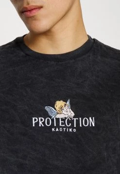 Kaotiko - Herren CREW FEELINGS - Sweatshirt - Black -Kaotikoire Magasin e4b0e6a125f244d1ad68880572bf71ca