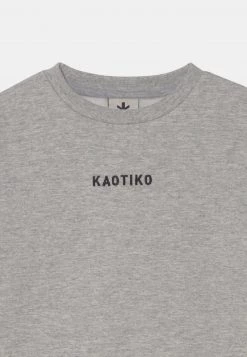Kaotiko CREW WALKER UNISEX - Sweatshirt - Grey/white/lila -Kaotikoire Magasin e535e538a18f4c4b8119f479a3c01d0c