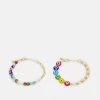 Fire & Glory FILLIPA BRACELET 2 PACK - Armband - Gold-coloured/multi - Damen -Kaotikoire Magasin e5a4ad72d15e4359a0e3790ad8a97880