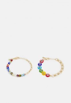 Fire & Glory FILLIPA BRACELET 2 PACK - Armband - Gold-coloured/multi - Damen