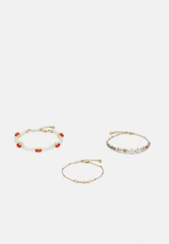 Fire & Glory AMOUR BRACELET 3 PACK - Armband - Gold-coloured/multicoloroued - Damen