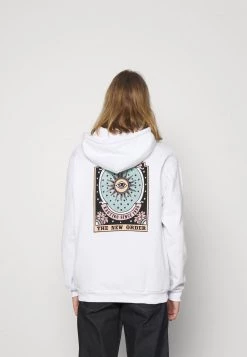 Kaotiko SUD CAP NEW ORDER - Kapuzenpullover - White - Unisex