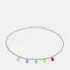 Fire & Glory GUMMY BELLY CHAIN - Sonstige Accessoires - Silver-coloured/multi - Damen -Kaotikoire Magasin e76fb4c78be34af89a820a0fb7e425c1