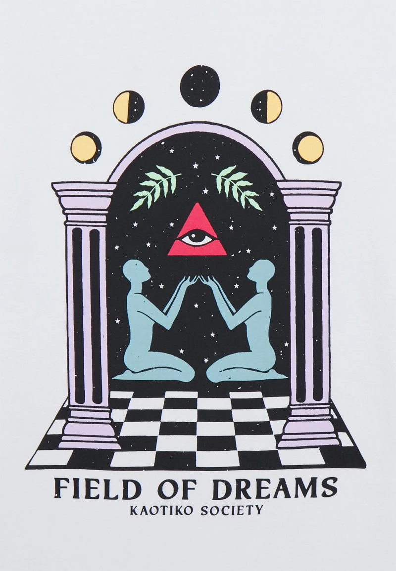 Kaotiko WASHED VISION UNISEX - Kapuzenpullover - Apricot 5 Kaotiko WASHED VISION UNISEX - Kapuzenpullover - Apricot – Bild 3