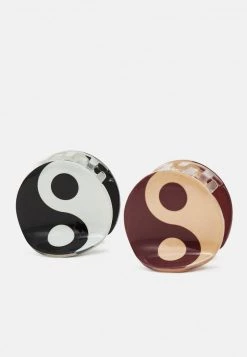 Fire & Glory - Damen FGYUNGA HAIRSHARK 2 PACK - Haar-Styling-Accessoires - Black/maroon -Kaotikoire Magasin e88b47e533e9467698562c01533a0f10