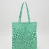 Fire & Glory HAPPIE TOTE BAG - Shopping Bag - Poison Green/white - Damen -Kaotikoire Magasin ead0afeba75b445ab3736fdeb07d92ce