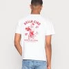 Kaotiko WASHED BELLA CIAO - T-Shirt Print - White - Unisex -Kaotikoire Magasin eae3000b383940a5916d64bf3d28624b