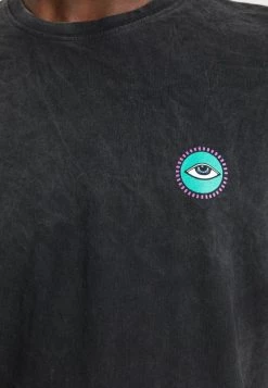 Kaotiko WASHED PARROT - T-Shirt Print - Black - Unisex -Kaotikoire Magasin f0145d472e4245e5a78a9c2f75b6e517