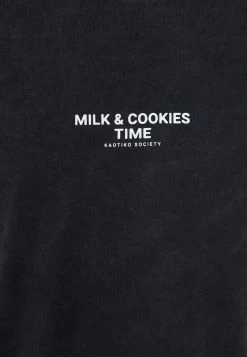 Kaotiko WASHED MILK AND COOKIES - T-Shirt Print - Black - Unisex 7 Kaotiko WASHED MILK AND COOKIES - T-Shirt Print - Black - Unisex -Kaotikoire Magasin f3135f551cff45a88d7767cf70888c58