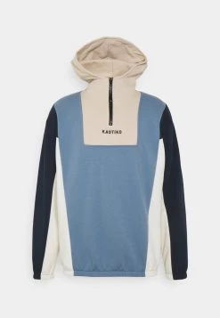 Kaotiko LOGAN - Sweatshirt - Blue/beige/ivory - Herren