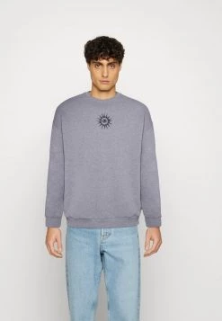Kaotiko CREW NEW ORDER - Sweatshirt - Grey - Herren