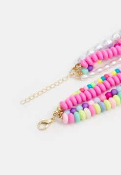 Fire & Glory - Damen TULLE COMBI NECKLACE - Halskette - Prism Pink/multi -Kaotikoire Magasin f4007b6d54334e72941bb7f96325cb05