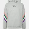 Kaotiko - Unisex SUD CAP WALKER - Sweatshirt - Grey/rouge/jade -Kaotikoire Magasin f580978cc56845d892c438aa44d3d59a