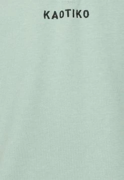 Kaotiko CREW SEAN - Sweatshirt - Fresh Green/lavanda - Unisex -Kaotikoire Magasin f738ec0b02cb43269ea3c2ab30f5c851