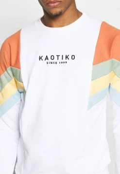 Kaotiko UNISEX CREW SEATTLE - Sweatshirt - White -Kaotikoire Magasin f9398f4856334c97a7e0f0f708c0ac4b