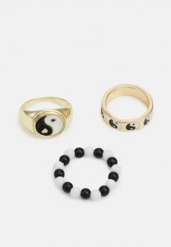 Fire & Glory - Damen INIES 6 PACK - Ring - Gold-coloured -Kaotikoire Magasin fd380f4784d749f69d2bc1cca405dbb2