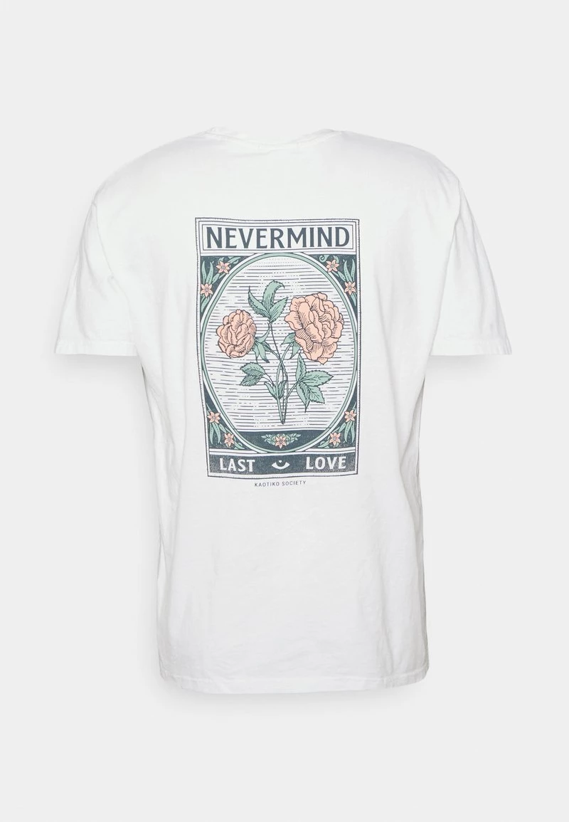 Kaotiko NEVERMIND UNISEX - T-Shirt Print - White 4 Kaotiko NEVERMIND UNISEX - T-Shirt Print - White – Bild 2