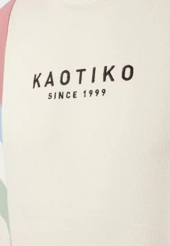 Kaotiko - Unisex CREW SEATTLE - Sweatshirt - Hueso/soft Burgundy -Kaotikoire Magasin ff0c6e7e60c448b59f50400bf04280ca