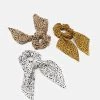 Fire & Glory FGLEOA BOW SCRUNCHIE 3 PACK - Haar-Styling-Accessoires - Multi-coloured - Damen